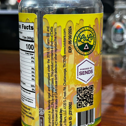 LoLo Lemonade - 10mg THC / (Fast Acting) Nano-Infused THC Lemonade