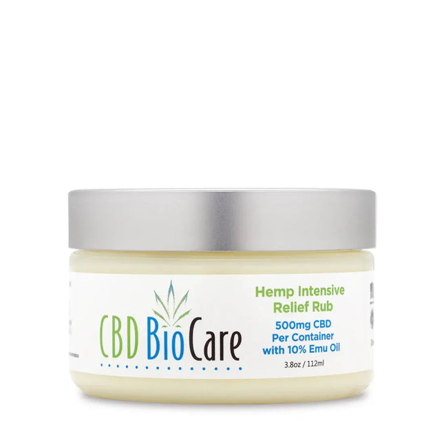 BioCare Pain Relief Balm w/ Emu Oil CBD BioCare