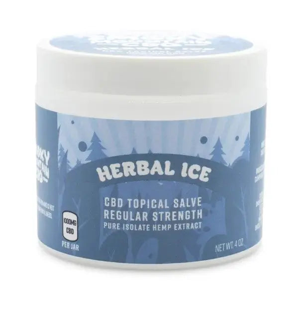 SMC Herbal Ice Pain Salve Smoky Mountain CBD