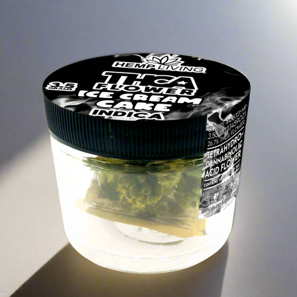 THCA Flower - Ice Cream Cake - 3.5g Jar - Ocoee Botanicals