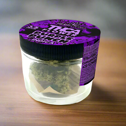 THCA Flower - Purple Punch - 3.5g Jar Ocoee Botanicals