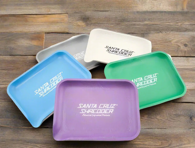 Santa Cruz Shredder – Small Hemp Rolling Trays Assorted Colors Santa Cruz