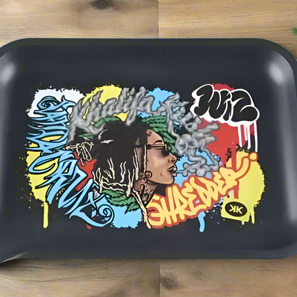 Santa Cruz Shredder x Wiz Khalifa - Small Rolling Trays - Ocoee Botanicals