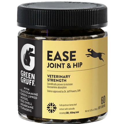 CBD for Pets | Joint & Hip + Added Support Green Gruff