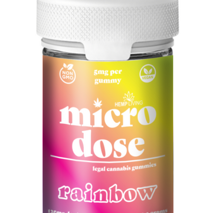 Delta 9 Micro-Dose Gummies – Rainbow