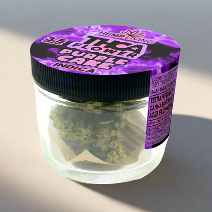 THCA Flower - Purple Cake - 3.5g Jar - Ocoee Botanicals