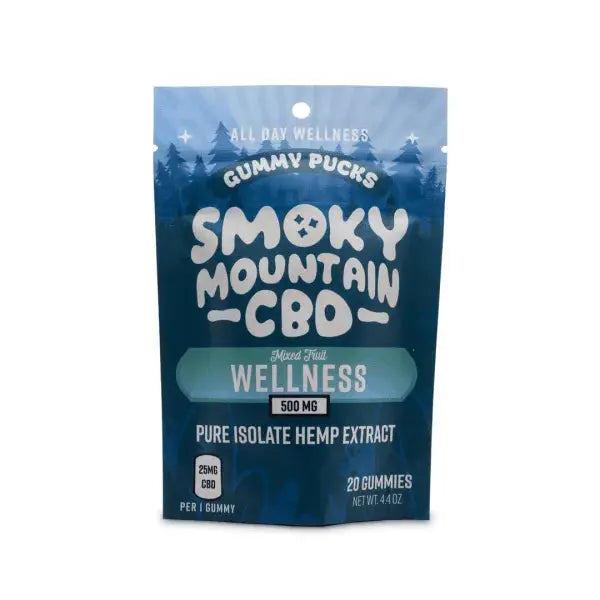 Wellness CBD Gummies 25mg Smoky Mountain CBD